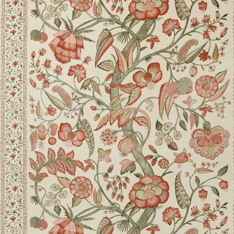 313136 Artisan Palampore Russet Indienne Wallpaper by Zoffany