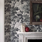 ZINW310059 Richmond Park Kensington Walk Wallpaper by Zoffany