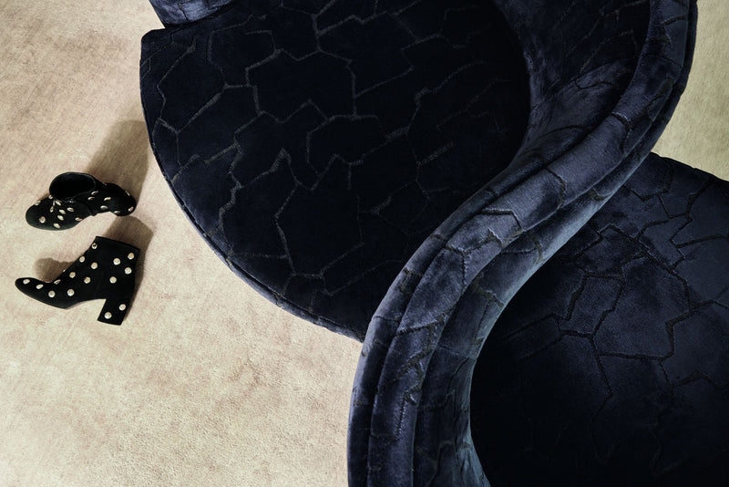 Z858/03 Gion FR Carbon Dieter Vander Velpen Textures Fabric by Zinc Te
