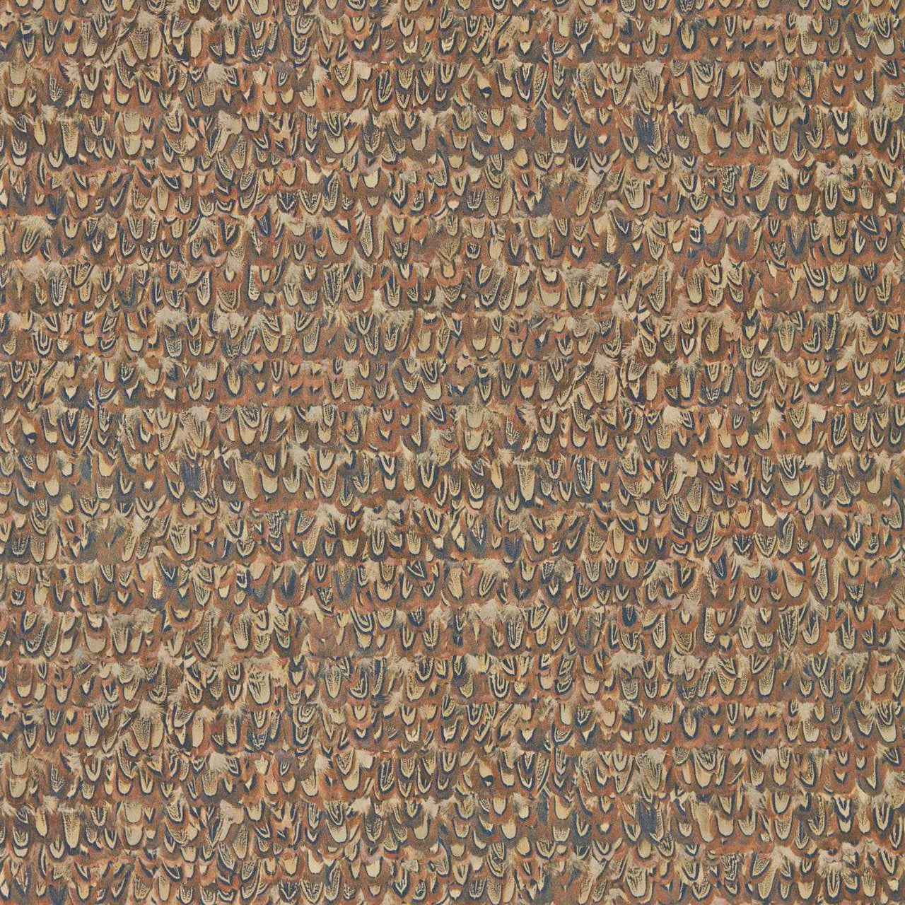 312674 Icarus Copper Phesant Indienne Wallpaper by Zoffany