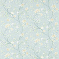 Nostell Priory Cotswolds Manor Blue and Ivory Wallpaper by Zoffany