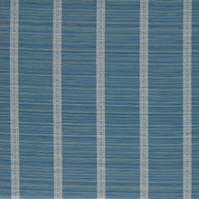 ZOF0242-04 Bellagio Stripe Azure Michael S. Smith Indoor Outdoor Fabric by Zoffany