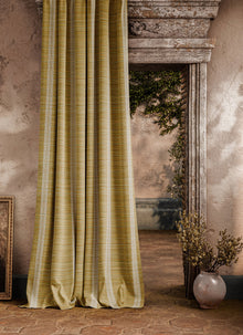 ZOF0242-05 Bellagio Stripe Silk Yellow Michael S. Smith Indoor Outdoor Fabric by Zoffany