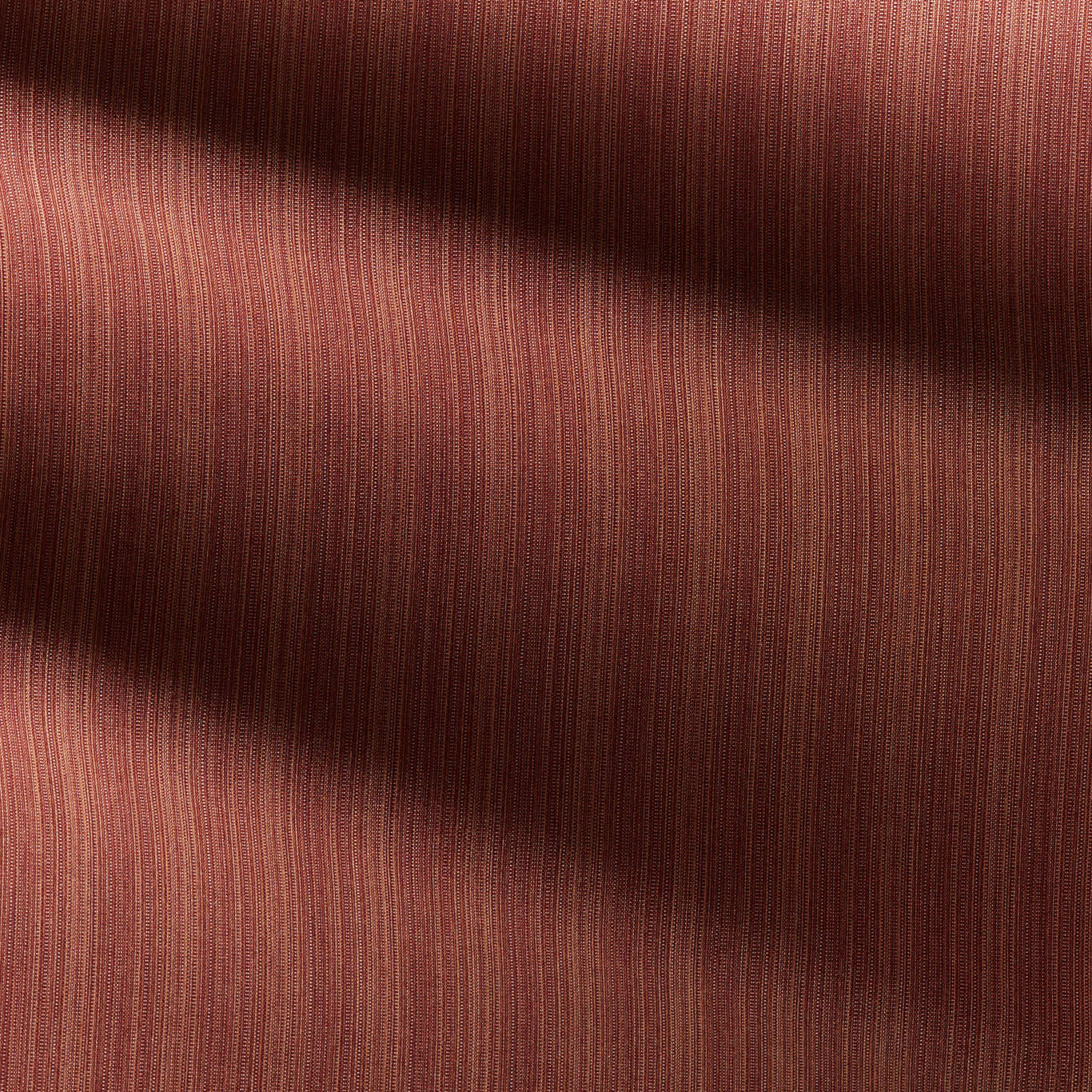 ZOF0243-03 Veranda Strie Russet Michael S. Smith Indoor Outdoor Fabric by Zoffany