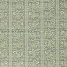 ZOF0244-01 Filigree Bellagio Stripe Eau De Nil Michael S. Smith Indoor Outdoor Fabric by Zoffany
