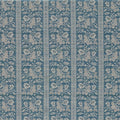 Filigree Bellagio Stripe Azure Michael S. Smith Indoor Outdoor Fabric by Zoffany