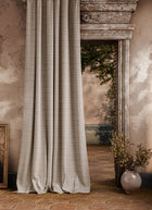 ZOF0245-02 Cabana Cloth Stone/Denim Michael S. Smith Indoor Outdoor Fabric by Zoffany