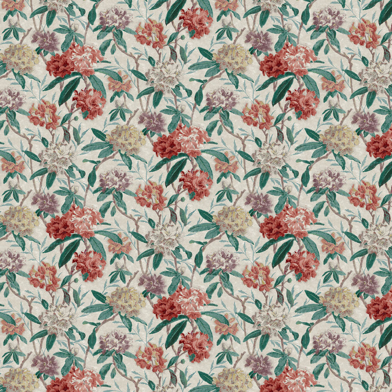 ZOF0247-01 Azalea Path Archive Chintz Michael S. Smith Indoor Outdoor Fabric by Zoffany