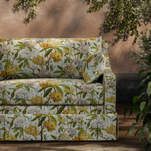 ZOF0247-02 Azalea Path Primrose/Evergreen Michael S. Smith Indoor Outdoor Fabric by Zoffany