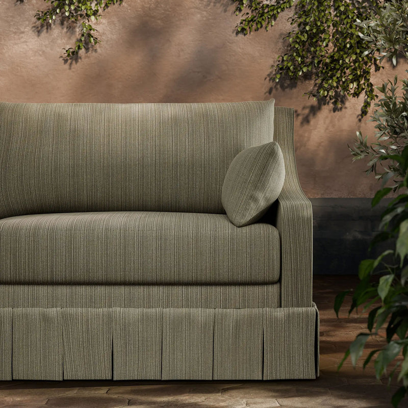 ZOF0248-02 Summerhouse Weave Pale Jade Michael S. Smith Indoor Outdoor Fabric by Zoffany