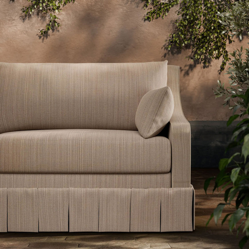 ZOF0248-05 Summerhouse Weave Sandstone Michael S. Smith Indoor Outdoor Fabric by Zoffany
