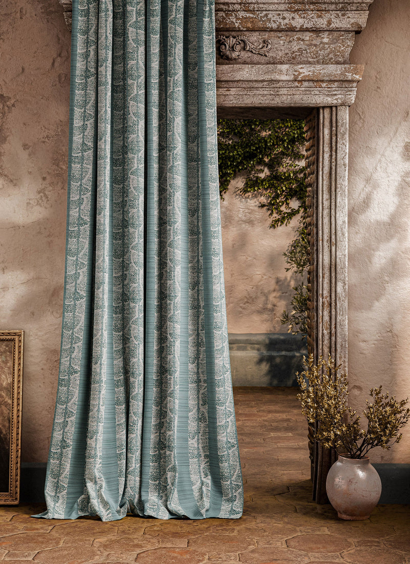 ZOF0250-01 Kyoto Stripe Dufour Michael S. Smith Indoor Outdoor Fabric by Zoffany