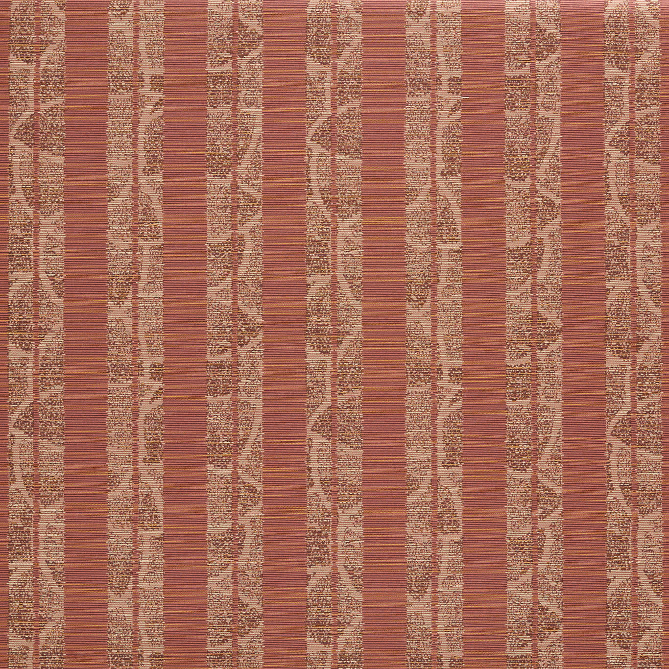 ZOF0250-02 Kyoto Stripe Russet Michael S. Smith Indoor Outdoor Fabric by Zoffany