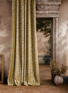 ZOF0250-04 Kyoto Stripe Silk Yellow Michael S. Smith Indoor Outdoor Fabric by Zoffany