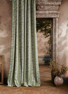 ZOF0250-05 Kyoto Stripe Jade Michael S. Smith Indoor Outdoor Fabric by Zoffany