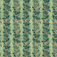 ZOF0251-01 Lily Stripe Archive Green Michael S. Smith Indoor Outdoor Fabric by Zoffany