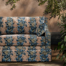 ZOF0251-02 Lily Stripe Archive Coral Michael S. Smith Indoor Outdoor Fabric by Zoffany