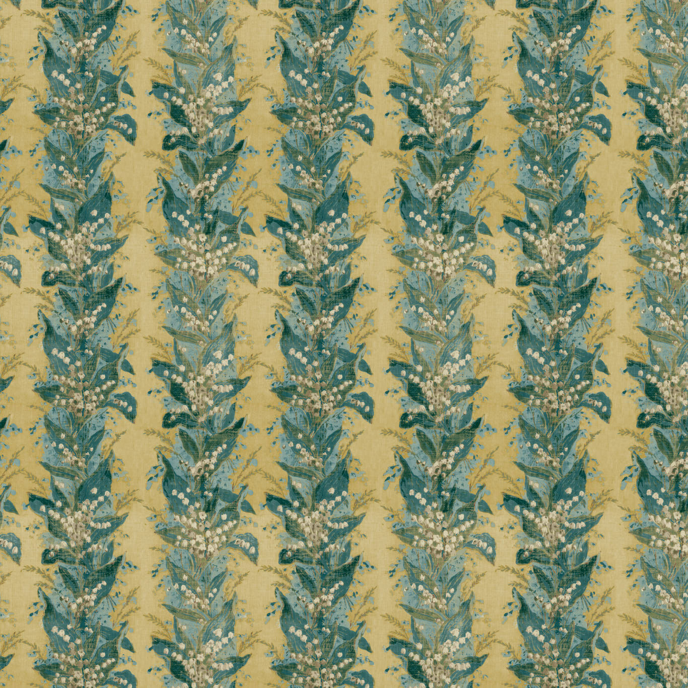 ZOF0251-03 Lily Stripe Tuscan Yellow Michael S. Smith Indoor Outdoor Fabric by Zoffany