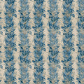 Lily Stripe Chalk/Blue Stone Michael S. Smith Indoor Outdoor Fabric by Zoffany