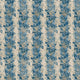 Lily Stripe Chalk/Blue Stone Michael S. Smith Indoor Outdoor Fabric by Zoffany