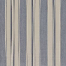 ZOF0252-01 Parasol Stripe Denim/Stone Michael S. Smith Indoor Outdoor Fabric by Zoffany