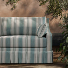 ZOF0252-02 Parasol Stripe Dufour/Chalk Michael S. Smith Indoor Outdoor Fabric by Zoffany