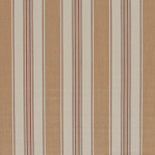 ZOF0252-03 Parasol Stripe Sandstone/Russet Michael S. Smith Indoor Outdoor Fabric by Zoffany