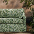 ZOF0253-01 Thorny Vine Evergreen Michael S. Smith Indoor Outdoor Fabric by Zoffany