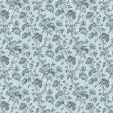 ZOF0253-05 Thorny Vine Azure Michael S. Smith Indoor Outdoor Fabric by Zoffany