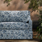 ZOF0253-05 Thorny Vine Azure Michael S. Smith Indoor Outdoor Fabric by Zoffany