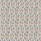 ZOF0254-01 Winter Garden Indigo/Red Michael S. Smith Indoor Outdoor Fabric by Zoffany
