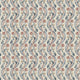 Winter Garden Indigo/Red Michael S. Smith Indoor Outdoor Fabric by Zoffany