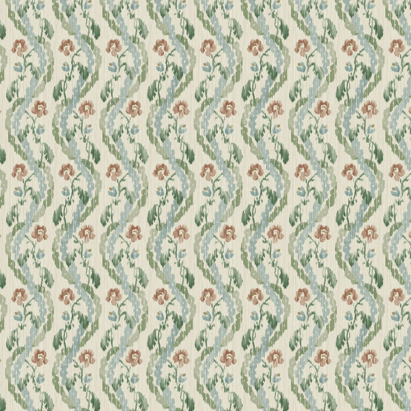 ZOF0254-02 Winter Garden Eau De Nil Michael S. Smith Indoor Outdoor Fabric by Zoffany