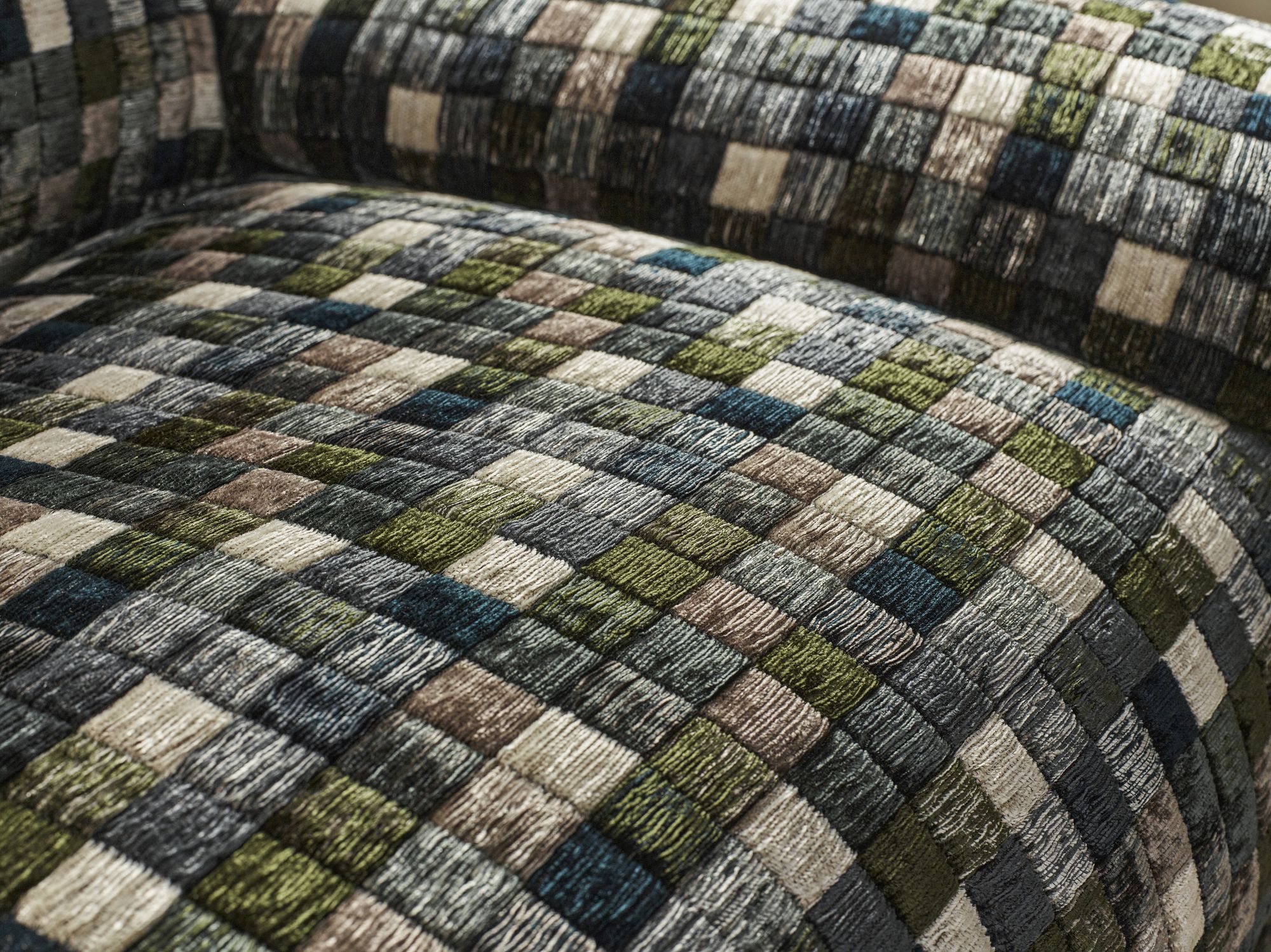 Campden Cols Holland Park Fabric by Zinc Textile