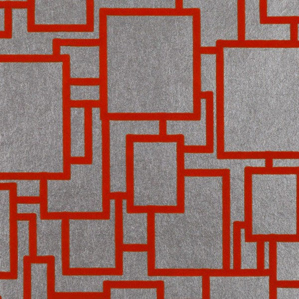 ZW109/05 Halston Flock Glamorama Wallpaper by Zinc Textile