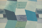 Zig Zag Raffia Cobalt Wallpaper by Christopher Farr Cloth
