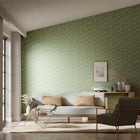 112934 Zori Colour 3 Forest Wallpaper by Harlequin