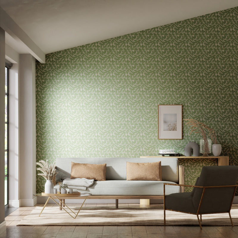 112934 Zori Colour 3 Forest Wallpaper by Harlequin
