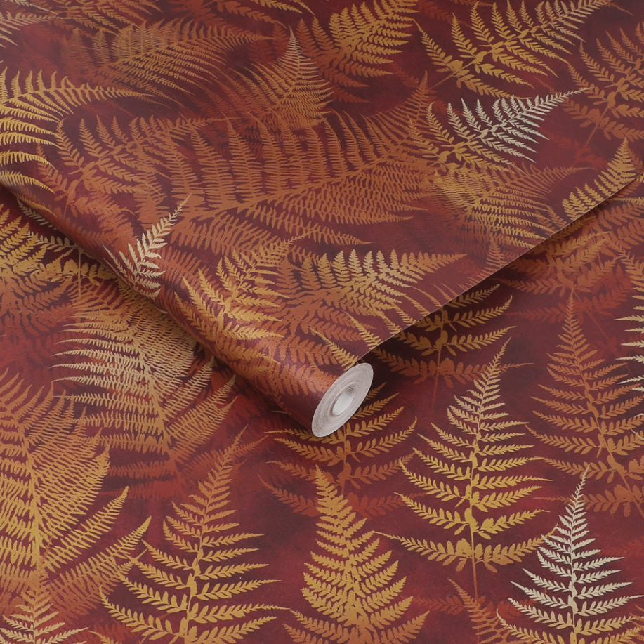 120402 Woodland Fern Wallpaper by Clarissa Hulse