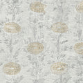 French Marigold White & Gold Tea Garden Wallpaper by York Wallcoverings