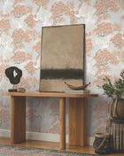 Sprig & Heron Coral Tea Garden Wallpaper by York Wallcoverings