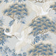 Sprig & Heron Blue Tea Garden Wallpaper by York Wallcoverings