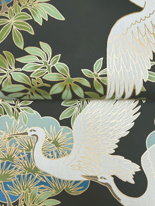 Sprig & Heron Black Tea Garden Wallpaper by York Wallcoverings