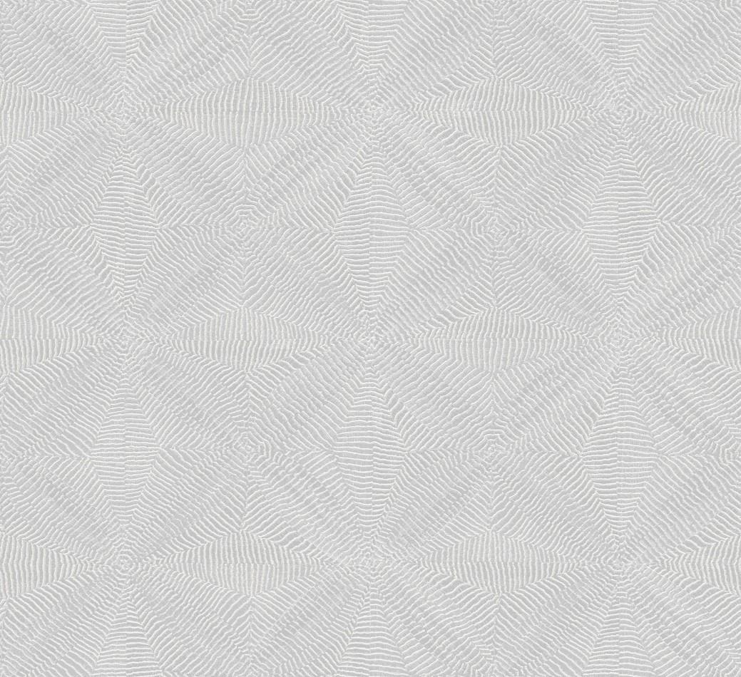 AMA101 Khanta Silver Wallpaper by Masureel