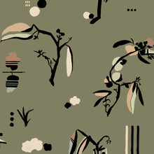 AN4601-1 Ukiyo Green Ania Wallpaper by Tres Tintas