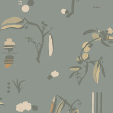 AN4601-3 Ukiyo Light Blue Ania Wallpaper by Tres Tintas