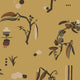 Ukiyo Mustard Ania Wallpaper by Tres Tintas