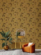 AN4601-4 Ukiyo Mustard Ania Wallpaper by Tres Tintas