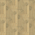 Andana Mustard Ania Wallpaper by Tres Tintas