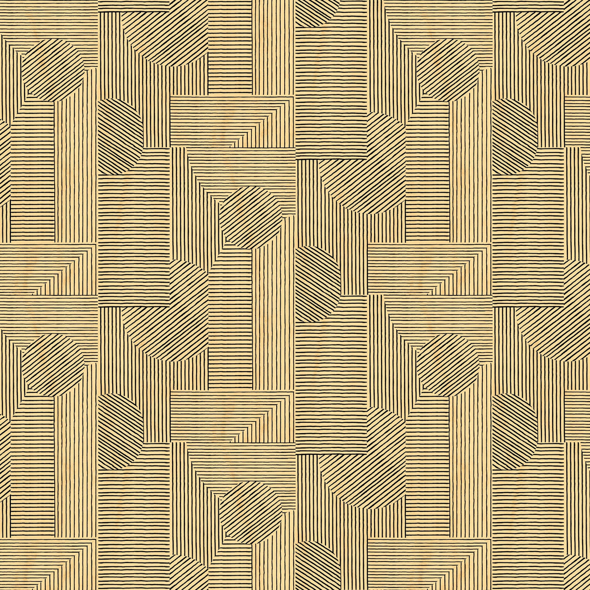 AN4602-1 Andana Mustard Ania Wallpaper by Tres Tintas